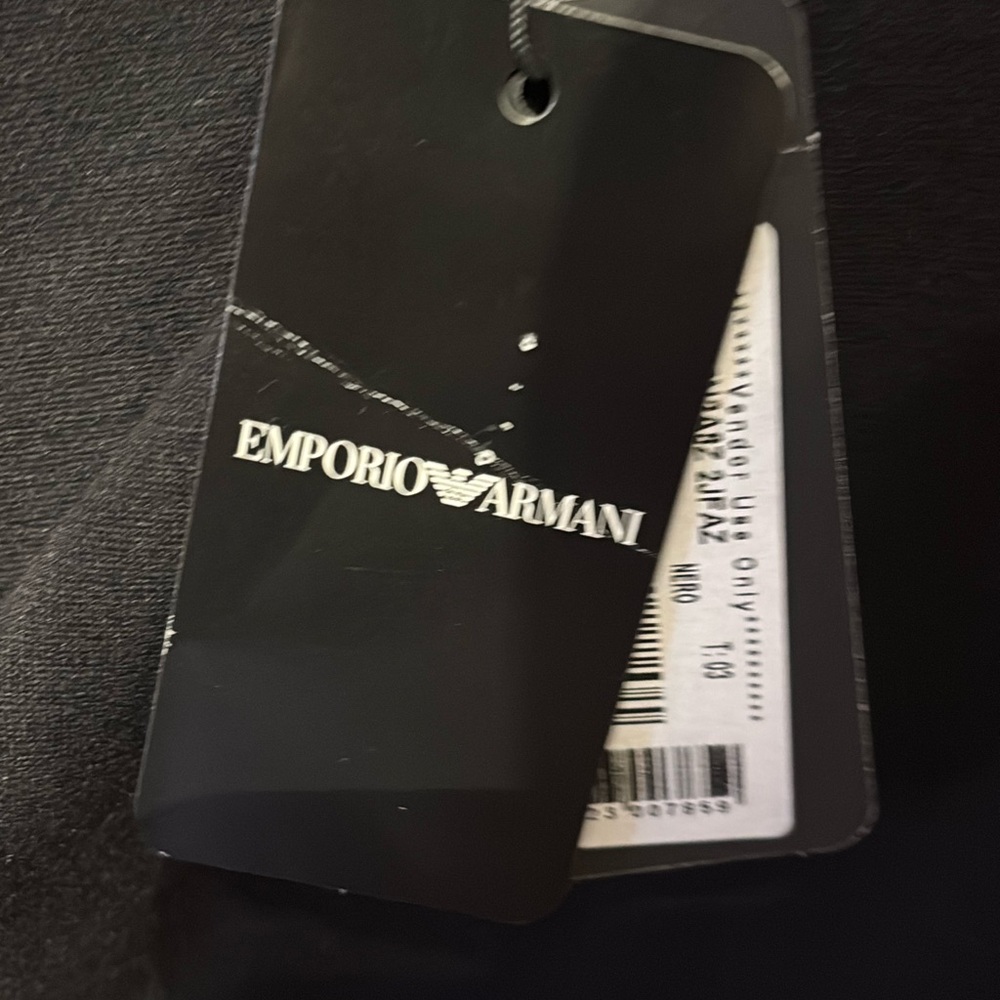 Emporio Armani Black Long Sleeve Dress - Picture 3 of 10